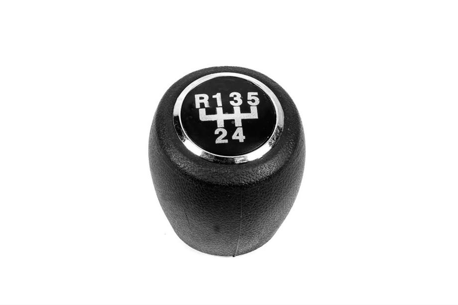Chevrolet Cruze 2009–2015 Clearance 5-speed gear shift knob 25186987 (black+chrome) Image