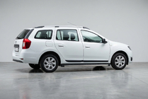 Renault Logan MCV 2013-2022 Side Steps BlackLine (2 pcs, Aluminum) photo 1