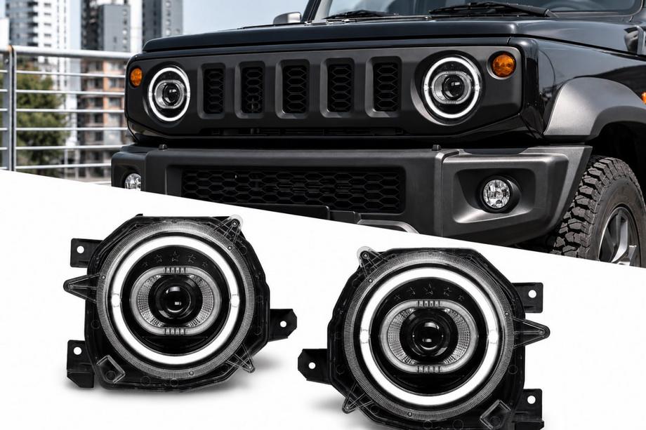 Suzuki Jimny 2018- LED Headlights (2 pcs) Photo 2
