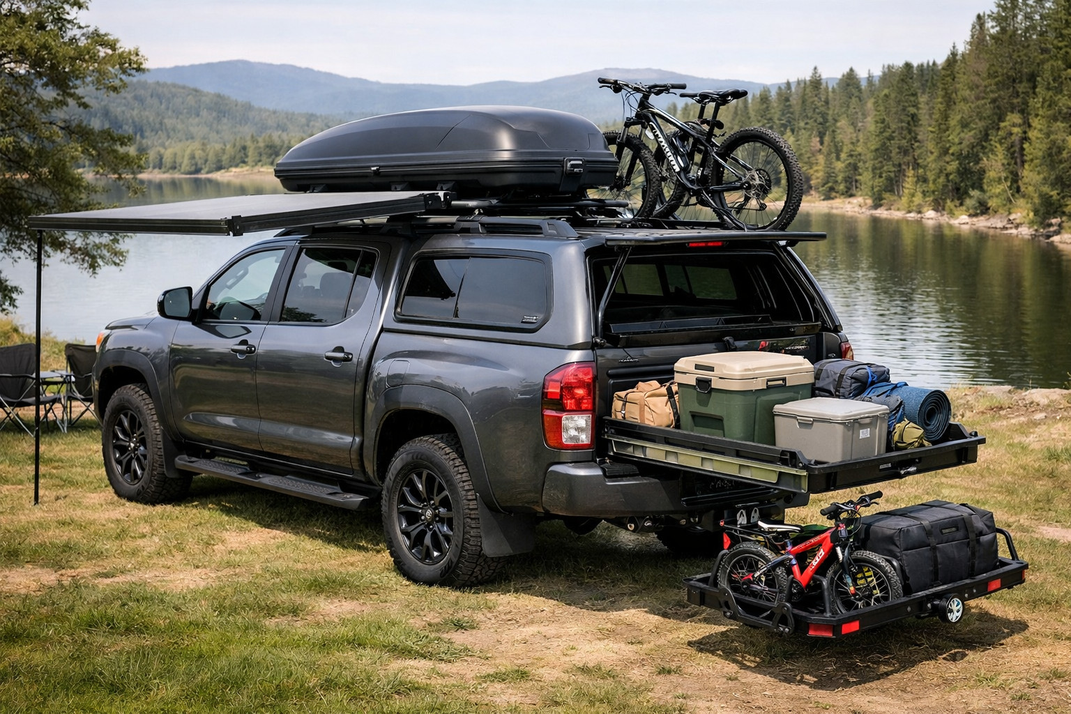 What to add to a pickup for family trips, not just for show