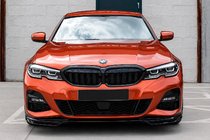 BMW 3 Series G20/G21 2018- Front Bumper Lip MP-Style (for M-Sport 2018-2022, ABS) photo 1