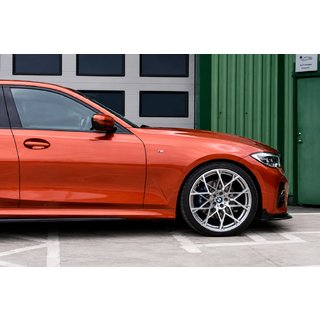 Front Bumper Lip MP-Style (for M-Sport 2018-2022, ABS) BMW 3 Series G20/G21 2018- photo 3