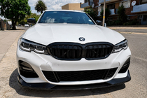 BMW 3 Series G20/G21 2018- Front bumper lip spoiler AC-Style (for M-Sport 2018-2022, ABS) photo 2