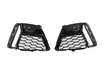 BMW 3 Series G20/G21 2018- Side bumper grilles (for M-Sport 2018-2022, ABS) photo 5