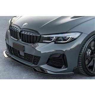 Side bumper grilles (for M-Sport 2018-2022, ABS) BMW 3 Series G20/G21 2018- photo 1