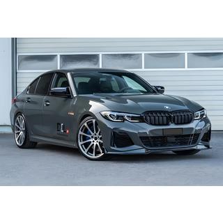Side bumper grilles (for M-Sport 2018-2022, ABS) BMW 3 Series G20/G21 2018- photo 2