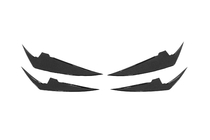 BMW 3 Series G20/G21 2018- AC-Style front bumper lip spoiler (for M-Sport 2023+, ABS) photo 3