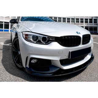 Front lip spoiler MP-Style (for M-Sport, gloss black) photo 4