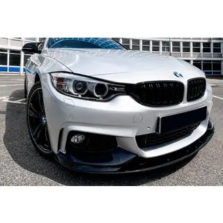 Front lip spoiler MP-Style (for M-Sport, gloss black) photo 4