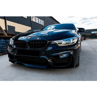 CS-Style Front Bumper Lip (for M4, Gloss Black) photo 1