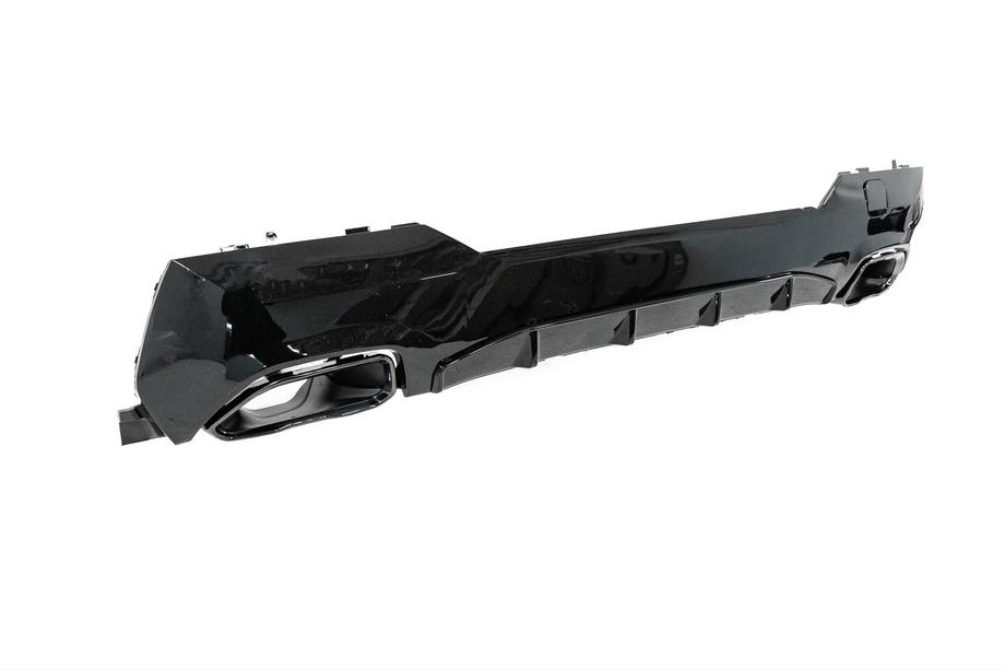 BMW 4 Series G22/23/26 2020- Rear bumper diffuser with exhaust tips (for G22/G23 M-Sport) Photo 5