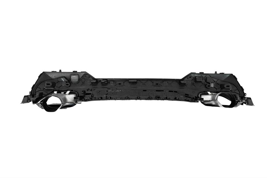 BMW 4 Series G22/23/26 2020- Rear bumper diffuser with exhaust tips (for G22/G23 M-Sport) Photo 6