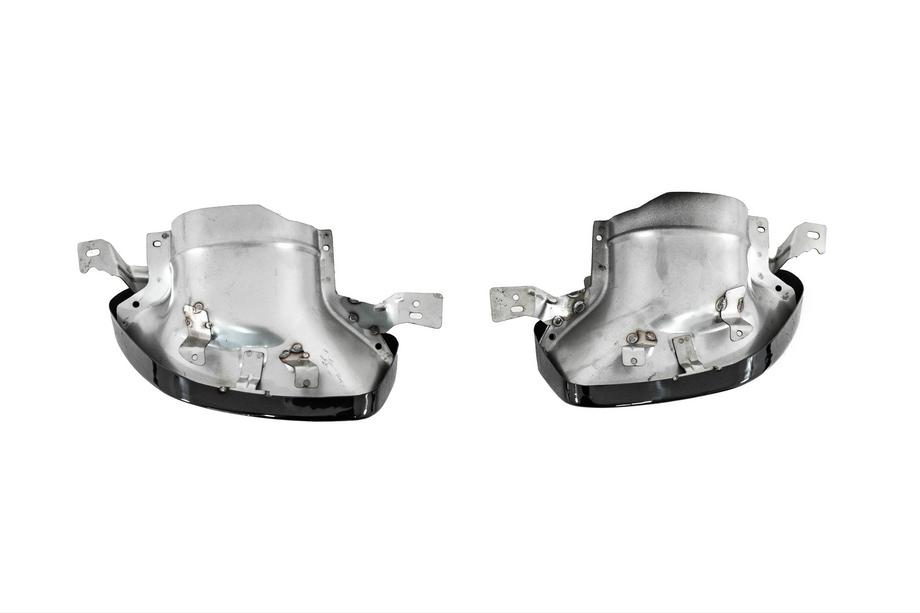 BMW 4 Series G22/23/26 2020- Rear bumper diffuser with exhaust tips (for G22/G23 M-Sport) Photo 11