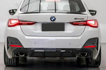 BMW 4 Series G22/23/26 2020- Rear bumper diffuser with exhaust tips (for G26 M-Sport) photo 7