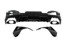 BMW 4 Series G22/23/26 2020- Rear bumper diffuser with exhaust tips (for G26 M-Sport) photo 3