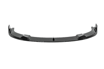 BMW 5 Series E60/E61 2003-2010 Front bumper lip (for M-Sport, gloss black) photo 1