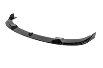 BMW 5 Series E60/E61 2003-2010 Front bumper lip (for M-Sport, gloss black) photo 3