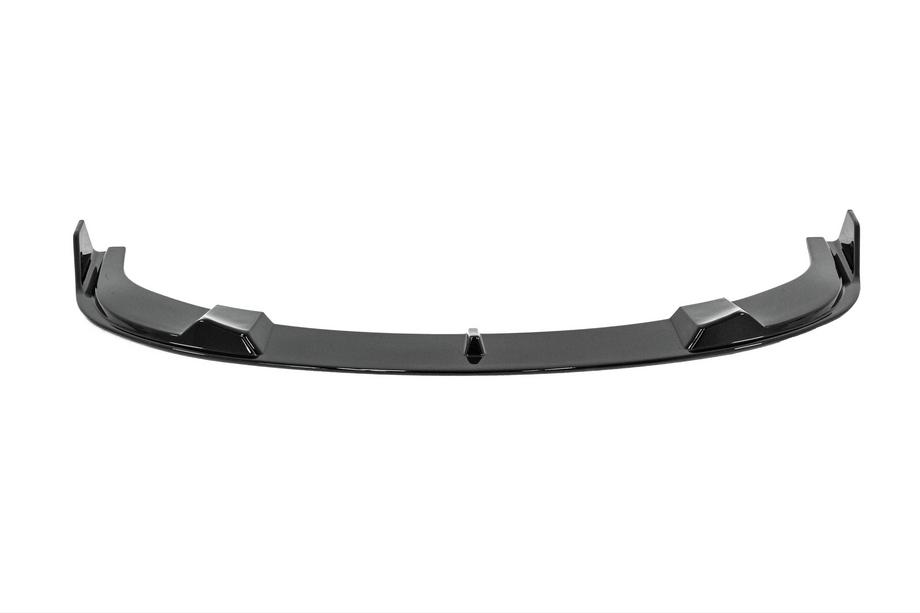 BMW 5 Series E60/E61 2003-2010 Front bumper lip (for M-Sport, gloss black) Image