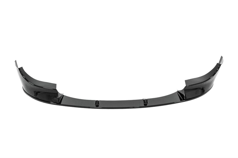 BMW 5 Series E60/E61 2003-2010 Front bumper lip spoiler (for M5, gloss black) Image