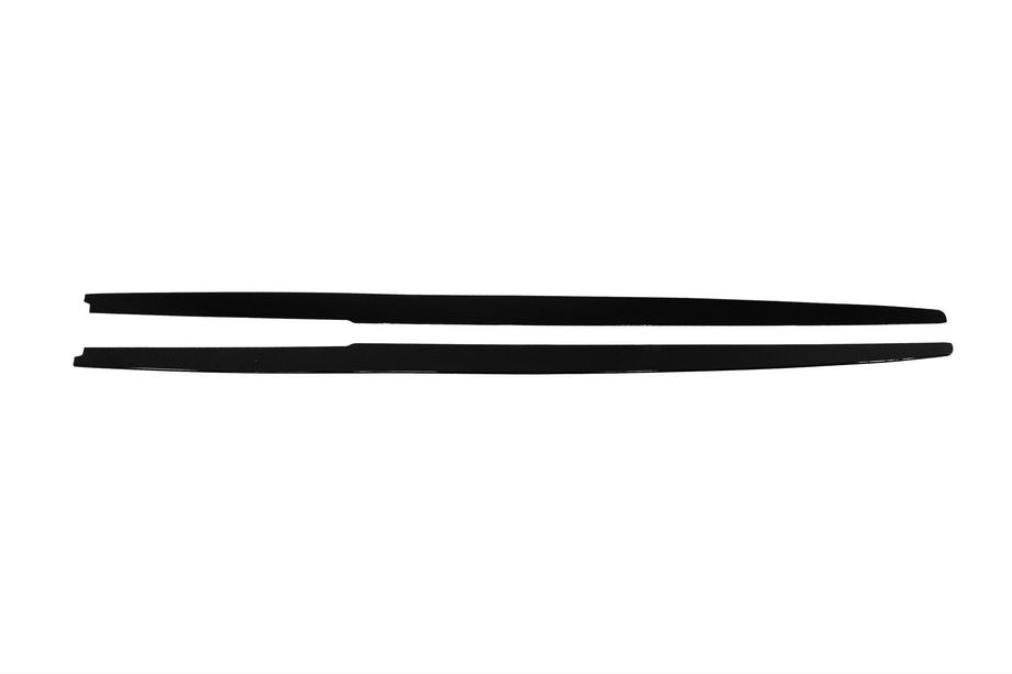 BMW 5 Series E60/E61 2003-2010 Side Skirts (Gloss Black) Image