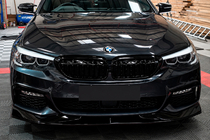 BMW 5 Series G30/G31 2017–2023 Front bumper lip spoiler AC-Style (for M-Sport 2017-2020, ABS) photo 5