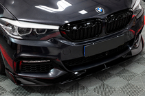 BMW 5 Series G30/G31 2017–2023 Front bumper lip spoiler AC-Style (for M-Sport 2017-2020, ABS) photo 4