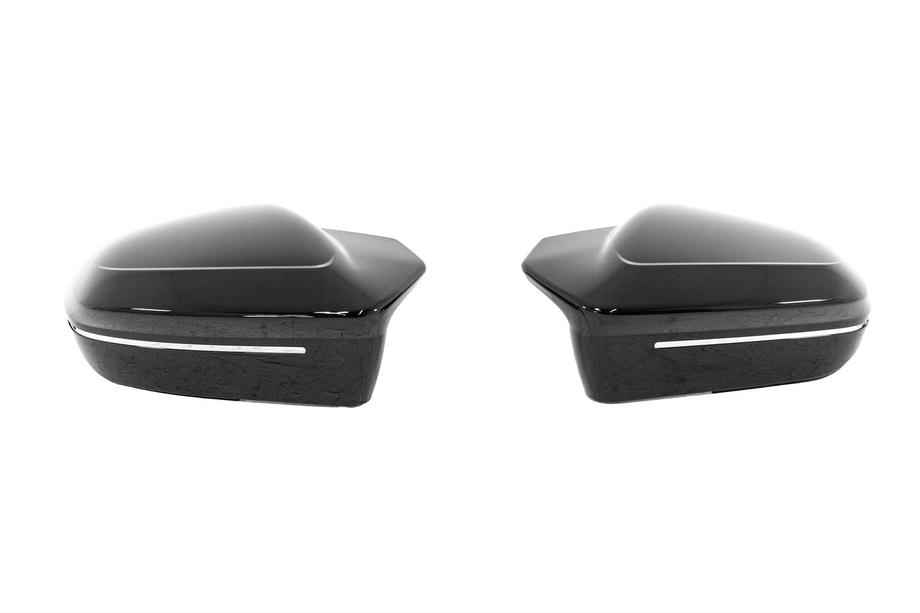 BMW 7 Series G70/G71 2022- Mirror Covers M-Look (with Clips, 2 pcs) Image