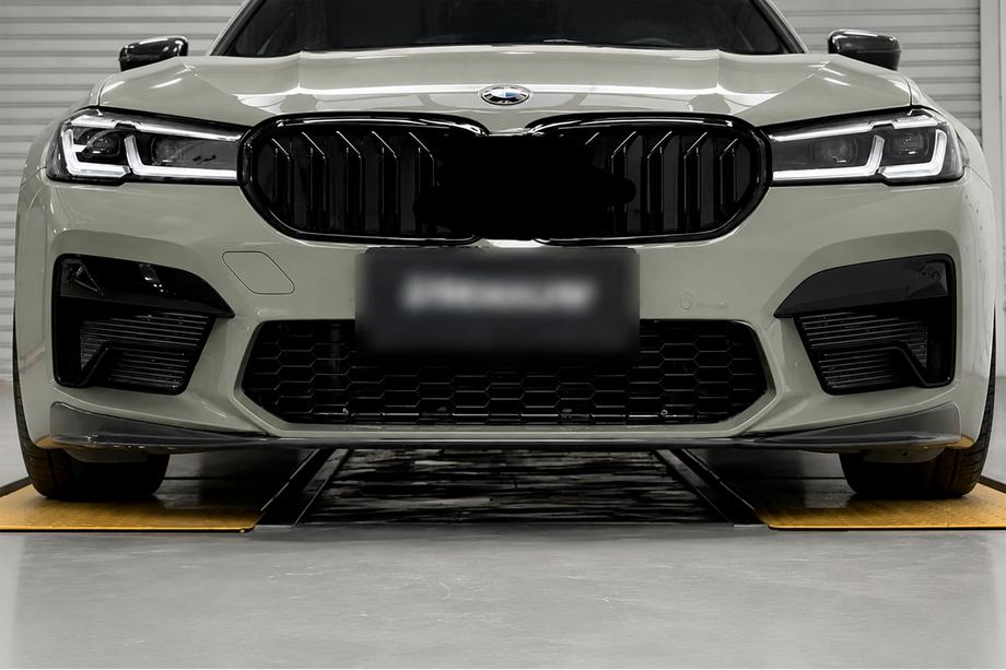 BMW 5 Series G30/G31 2017–2023 Front bumper lip CS-Style (for M5 2020-2023, ABS) Image
