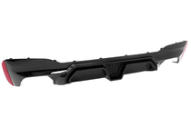 BMW 5 Series G30/G31 2017–2023 Rear bumper diffuser CS-Style (for M-Sport/M5 F90, ABS) photo 9