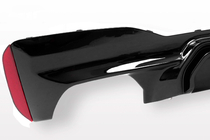 BMW 5 Series G30/G31 2017–2023 Rear bumper diffuser CS-Style (for M-Sport/M5 F90, ABS) photo 15