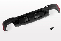 BMW 5 Series G30/G31 2017–2023 Rear bumper diffuser CS-Style (for M-Sport/M5 F90, ABS) photo 14
