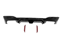 BMW 5 Series G30/G31 2017–2023 Rear bumper diffuser CS-Style (for M-Sport/M5 F90, ABS) photo 6