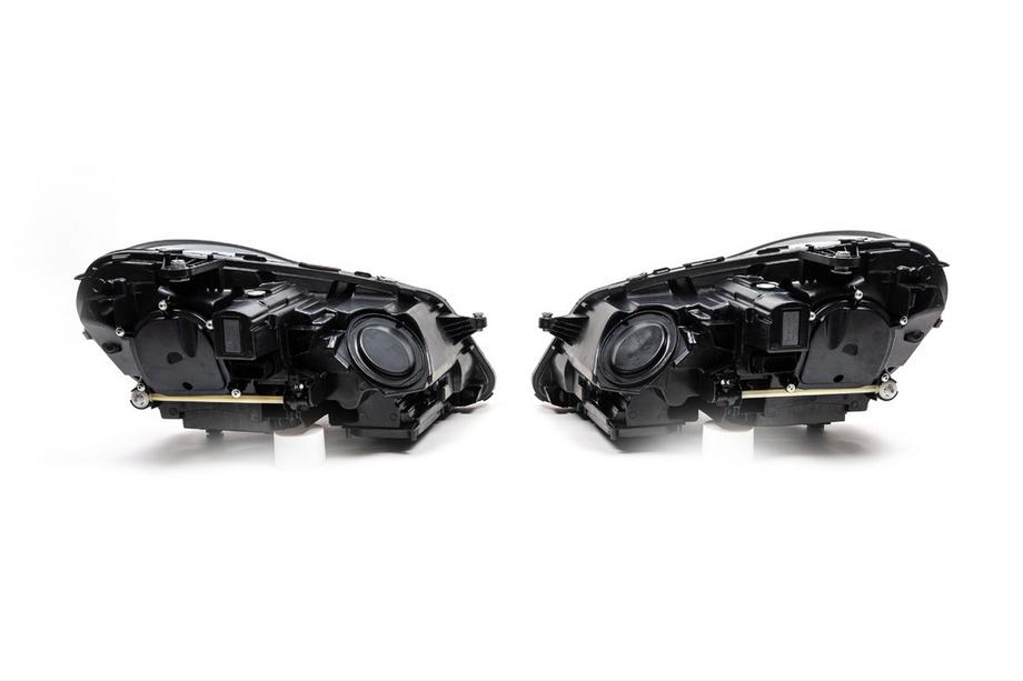 Mercedes E-class W212 2009-2016 Front headlights (pair, facelift, without control units, for vehicles with OEM halogen headlights) Photo 5