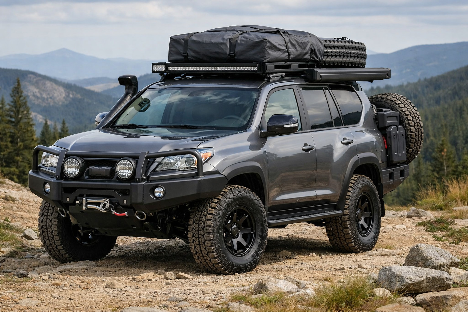 What you can add for an overland look without overdoing it