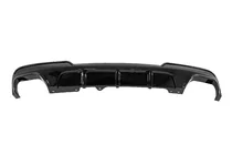 BMW 5 Series F10/F11 2010–2016 Rear bumper diffuser for dual twin exhaust (quad tips) V1 (for M-Performance) photo 1