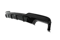 BMW 5 Series F10/F11 2010–2016 Rear bumper diffuser for dual twin exhaust (quad tips) V1 (for M-Performance) photo 3