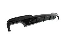 BMW 5 Series F10/F11 2010–2016 Rear bumper diffuser for dual twin exhaust (quad tips) V1 (for M-Performance) photo 4