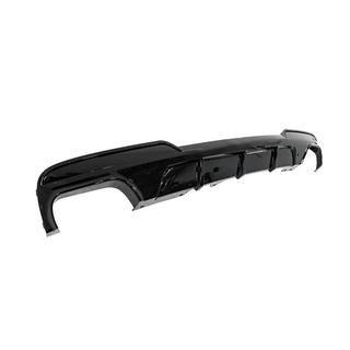 Rear bumper diffuser for dual twin exhaust (quad tips) V1 (for M-Performance) photo 4