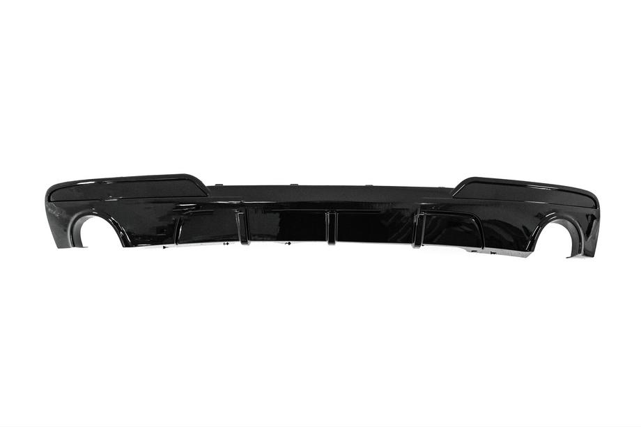 BMW 5 Series F10/F11 2010–2016 Rear bumper diffuser for dual-side single exhaust (for M-Performance) Photo 2