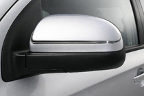 Chevrolet Aveo T250 2005-2011 Mirror Covers (2 pcs, Stainless Steel) photo 1