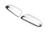 Chevrolet Aveo T250 2005-2011 Mirror Covers (2 pcs, Stainless Steel) photo 4