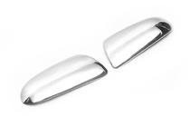 Chevrolet Aveo T250 2005-2011 Mirror Covers (2 pcs, Stainless Steel) photo 5