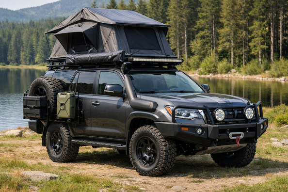 Upgrade package for cars with frequent outdoor trips