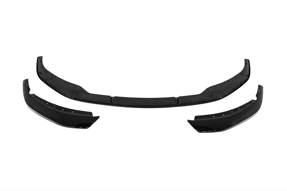 BMW 5 Series G30/G31 2017–2023 Front bumper lip spoiler MP-Style (for M-Performance 2017-2020, gloss black, injection molded) Photo 6
