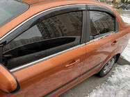 Chevrolet Aveo T250 2005-2011 Lower window trim stainless steel (4 pcs) Hatchback photo 1