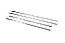 Chevrolet Aveo T250 2005-2011 Lower window trim stainless steel (4 pcs) Hatchback photo 6