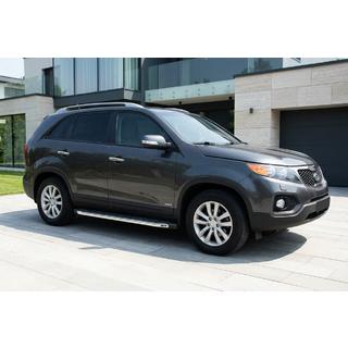 Side Steps BlackLine (2 pcs, Aluminum) Kia Sorento II XM 2009-2014 photo 1