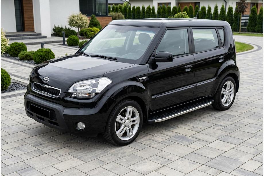 Kia Soul I 2008-2013 Side Steps BlackLine (2 pcs, Aluminum) Image