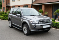 Land Rover Freelander II 2006–2014 Side Steps BlackLine (2 pcs, Aluminum) photo 1
