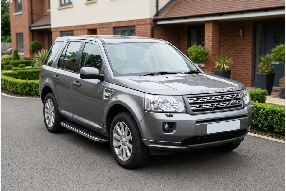 Land Rover Freelander II 2006–2014 Side Steps BlackLine (2 pcs, Aluminum) Image
